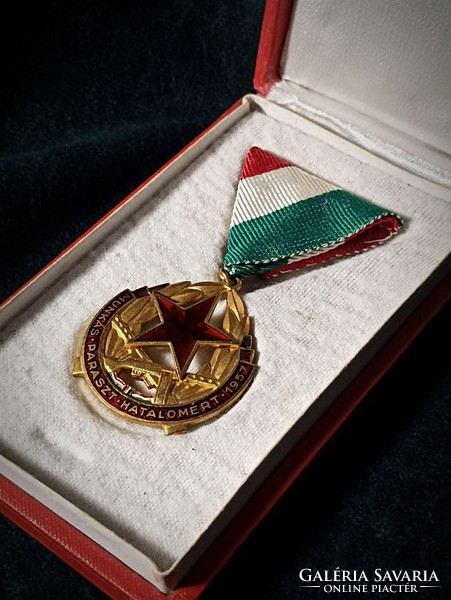 Kádár Munkás Paraszt Hatalomért 1957 kitüntetés