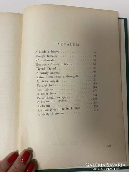 Kipling A dzsungel könyve 1963. teljes kiadás