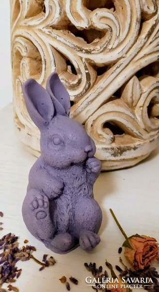 Soap Easter bunny lavender goat's milk