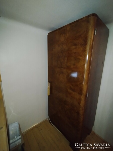 An art deco / bauhaus wardrobe with doors for as little as one HUF!
