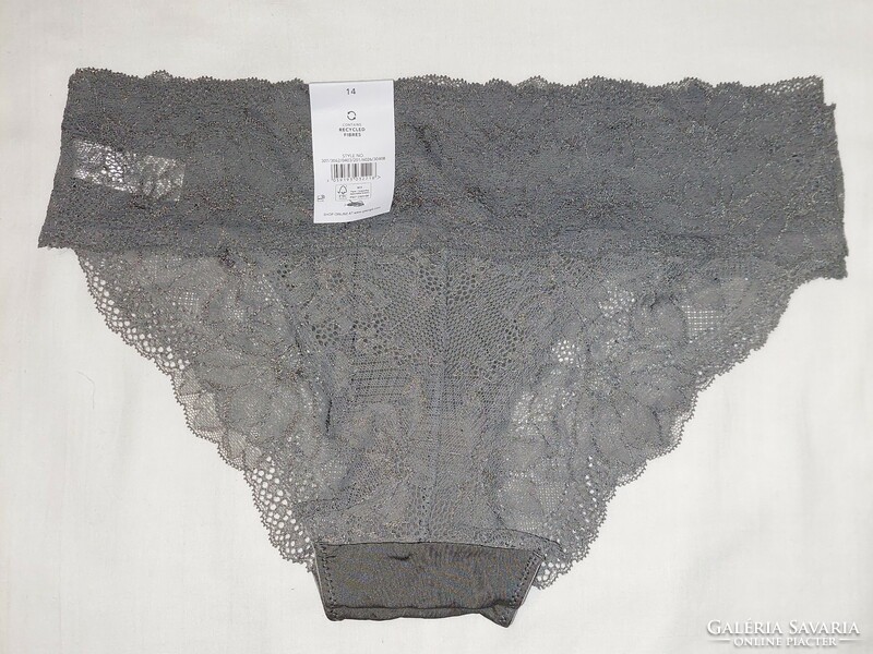 George gray lace panties 2 pcs. New uk14