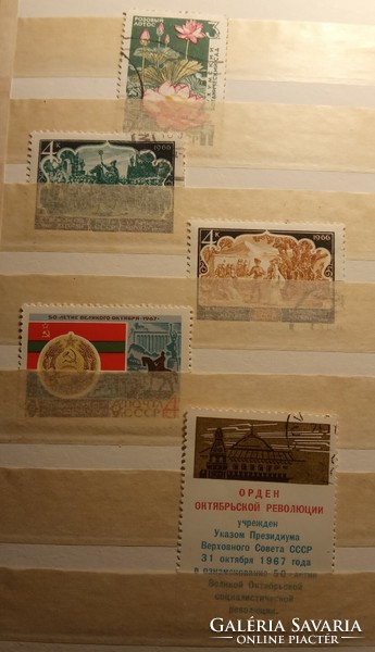 1950-1970 CCCP Szovjetunió (Oroszország) postai bélyegek