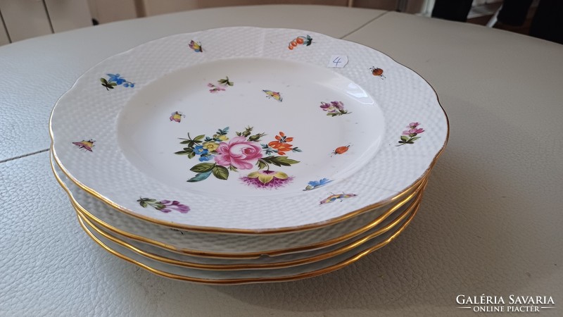 Óherend, Fischer Moorish plate, hand-painted, 2, 3, 4 can also be selected. Antique fixed price. ! Sweet dish