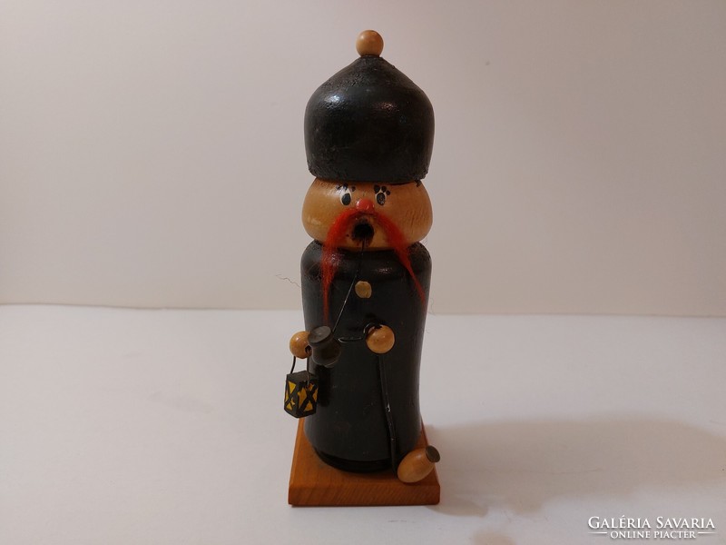 Incense wooden figure man 18 cm