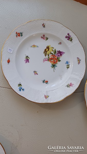 Óherend, Fischer Moorish plate, hand-painted, 2, 3, 4 can also be selected. Antique fixed price. ! Sweet dish