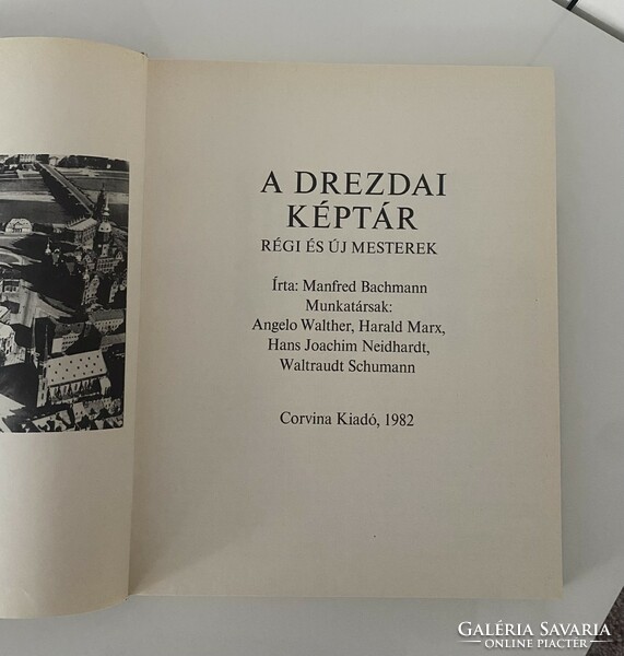 A Drezdai Képtár nagyméretű album 200 műalkotással, Corvina 1982