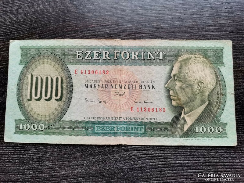 1000 Forint 1993 F