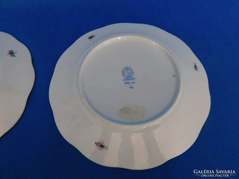 Herendi Rothschild 6db sütis tányér garnitúra