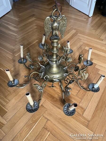 Bronze chandelier