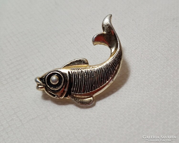 Fish vintage brooch, pin