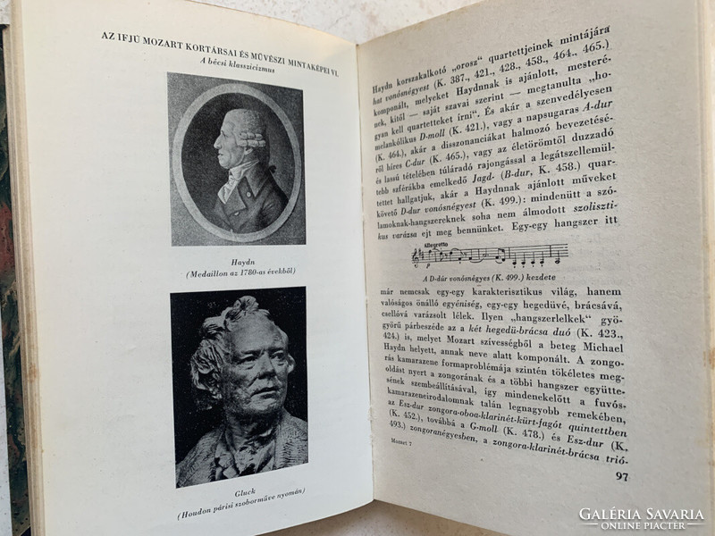 Tóth Aladár - Szabolcsi Bence: Mozart élete és művei -  1941-es kiadás
