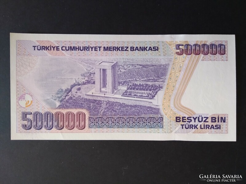 Turkey 500000 lira 1994 aunc+