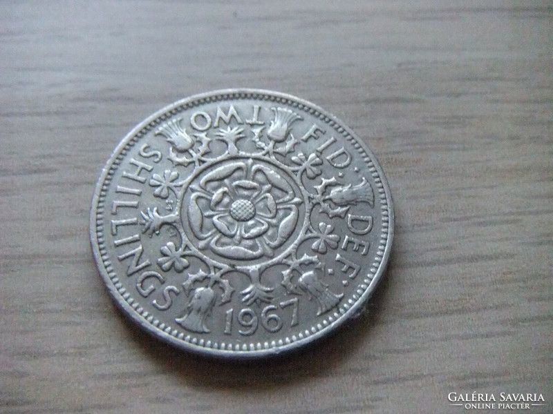 2 Shillings 1967 England