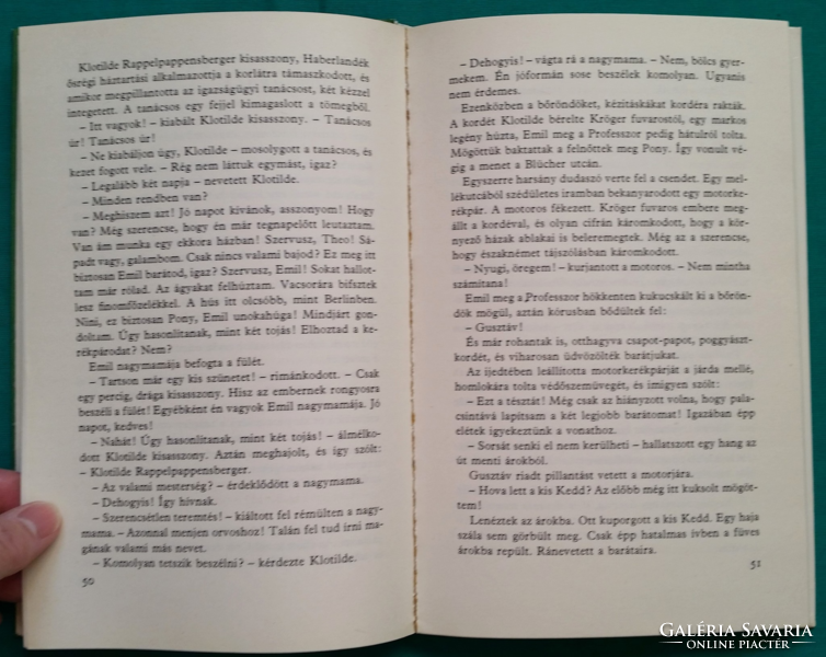 'Erich Kästner: Emil és a három iker > Gyermek- és ifjúsági irodalom >  Detektívregény