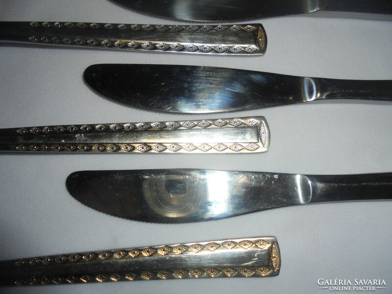 Stainless steel cutlery set - sixty-two pieces