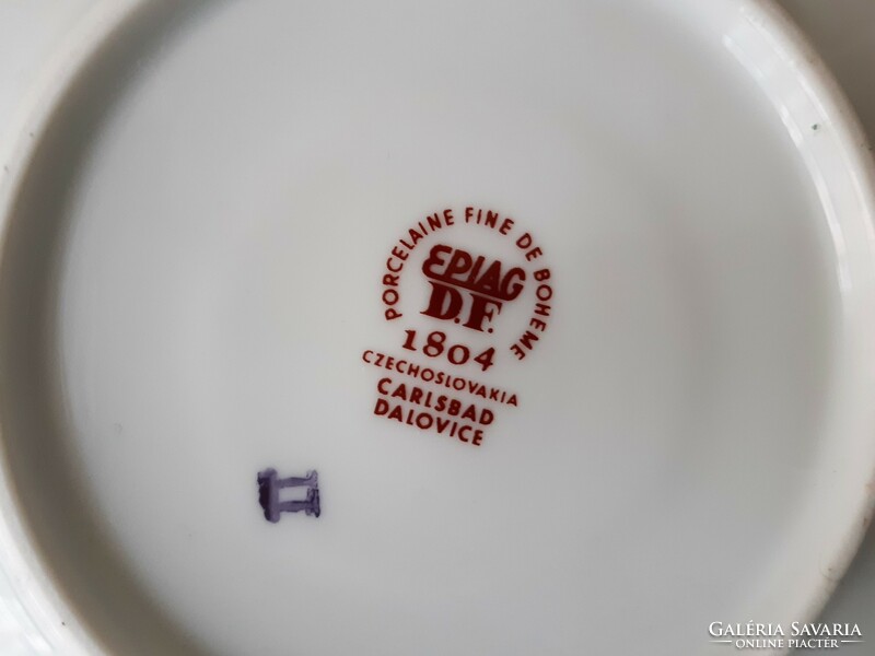 Carlsbad Czechoslovak porcelain, tea set for 6 people