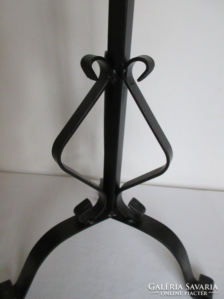 Stand with copper tongs for fireplace cleaning tools. Negotiable!