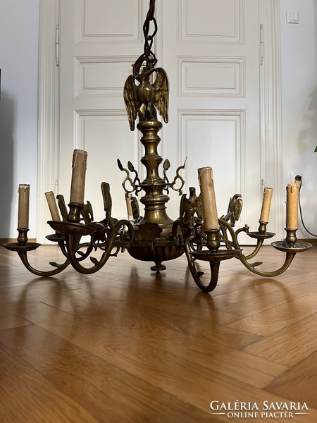 Bronze chandelier