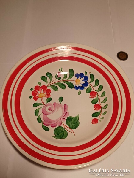 Old ceramic wall plate