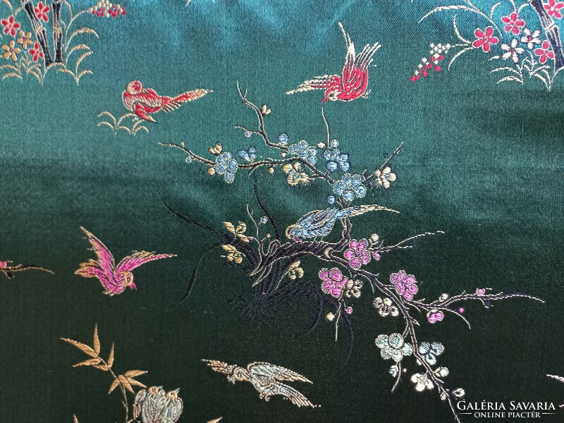 Oriental, Chinese, Japanese pattern, floral bird furniture fabric
