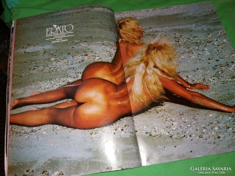 1990 .3, Year 8. Number Hungarian erato erotic monthly magazine, with sophisticated artistic photos according to the pictures