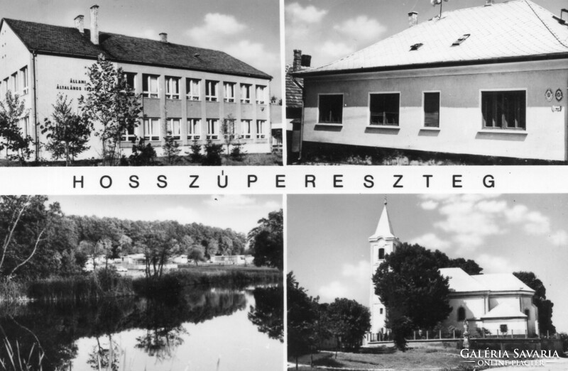 B - 186 Posta tiszta magyar városok,  települések:  Hosszúpereszteg