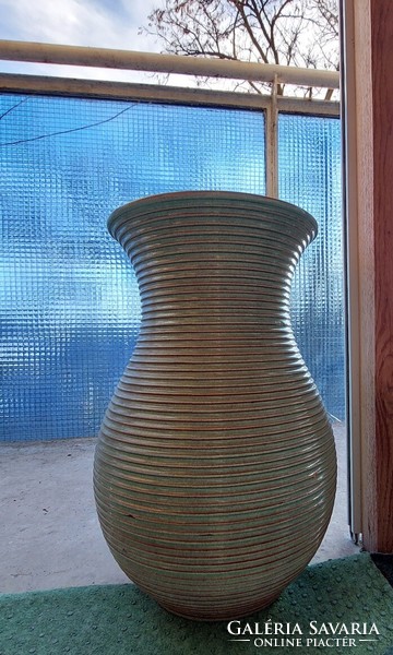 A huge 40cm! Turquoise floor vase!