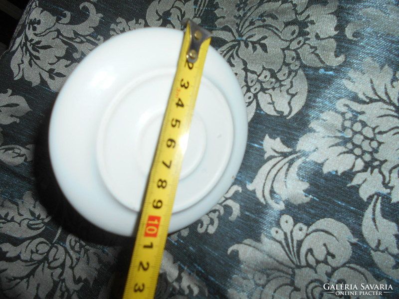 Zsolnay candle holder-white