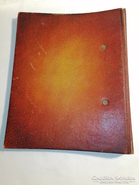 Old craftsman's leather file (1059)