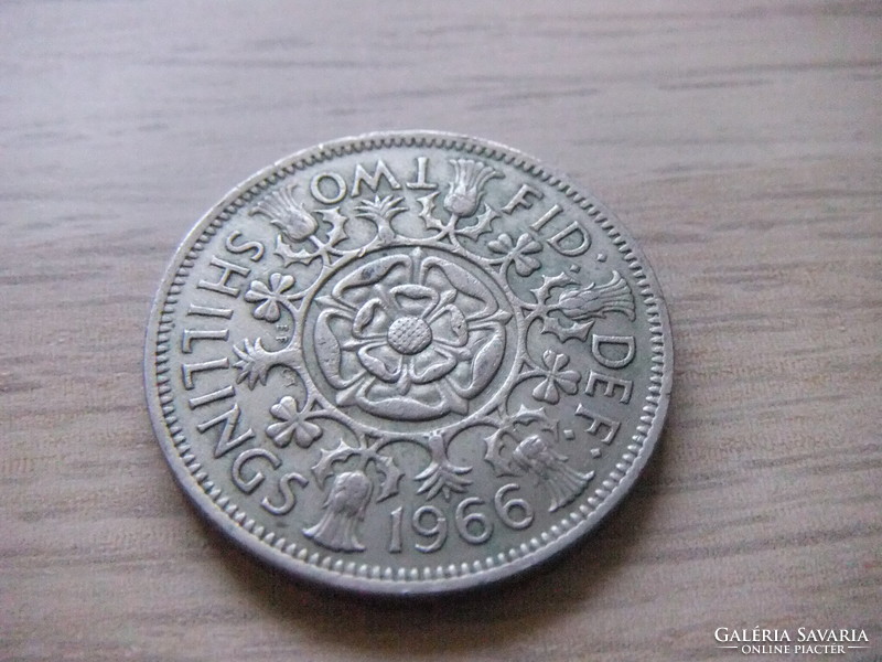 2 Shillings 1966 England