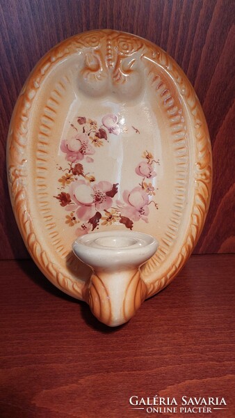 Faimar old ceramic candle holder