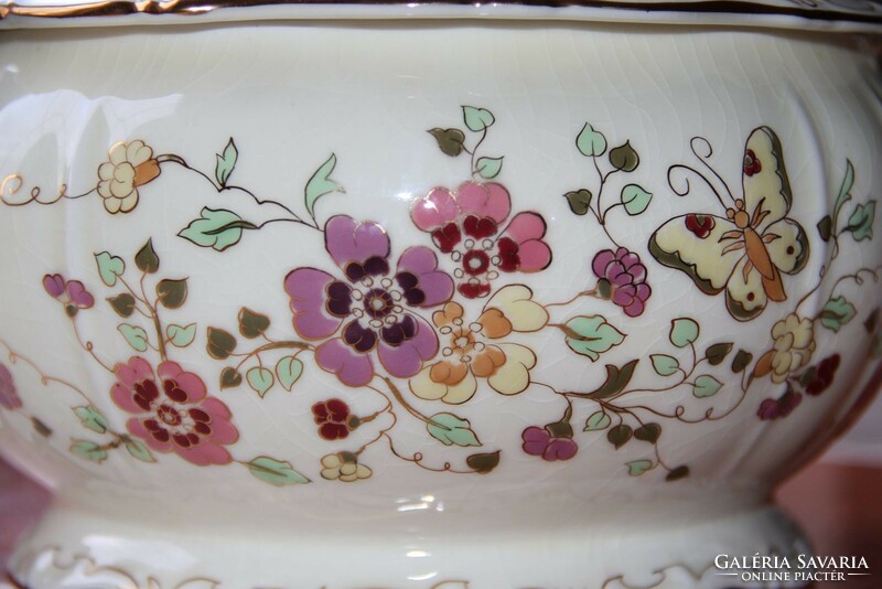 Zsolnay butterfly soup bowl 1.