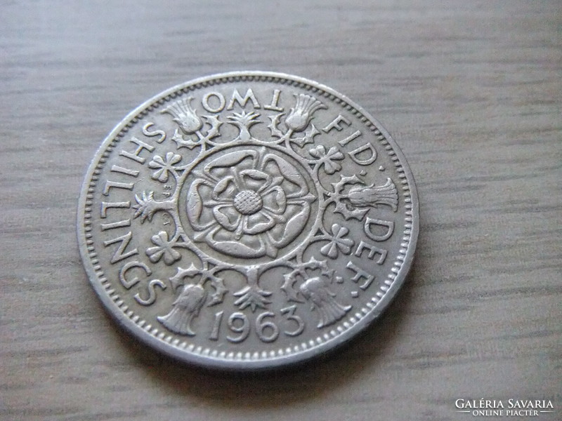 2 Shillings 1963 England