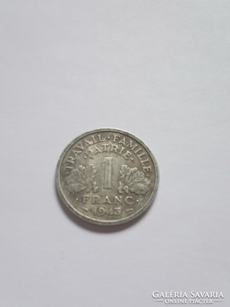 1 Franc France 1943 !!