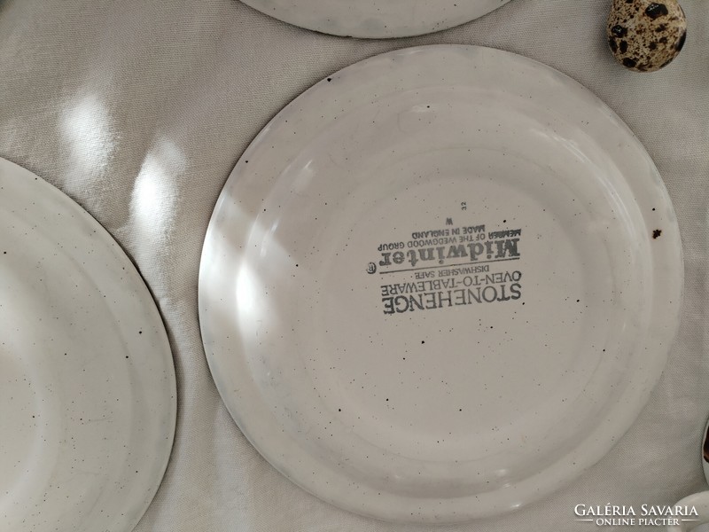 Bauhaus - English ceramics, breakfast set - 4 persons / stonhenge
