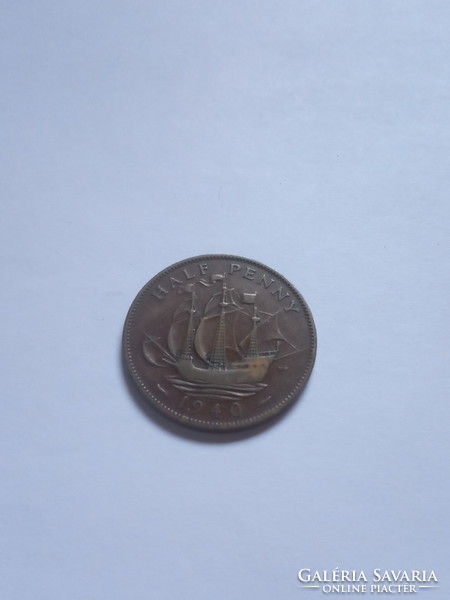 Nice English 1/2 penny 1940 !
