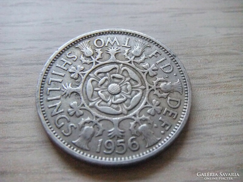 2 Shillings 1956 England