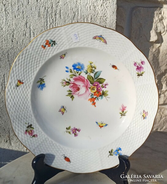 Óherend, Fischer Moorish plate, hand-painted, 2, 3, 4 can also be selected. Antique fixed price. ! Sweet dish