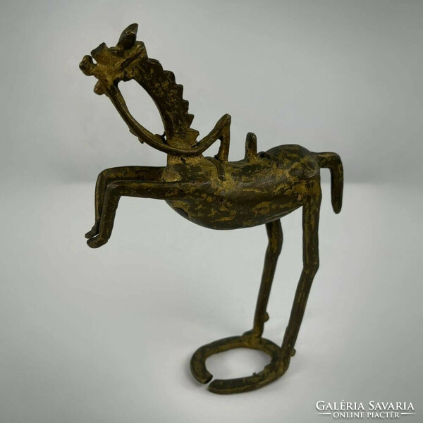 Mid-century bronze horse statue