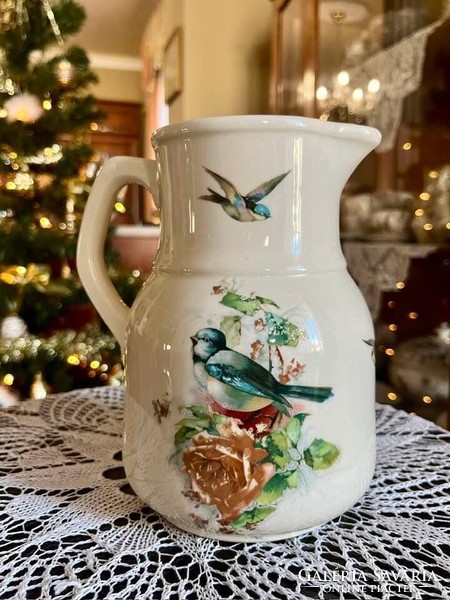 Beautiful antique jug fischer emil