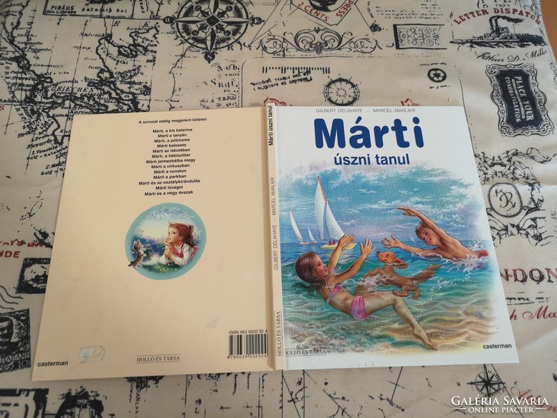 Gilbert Delahaye - Marty is learning to swim