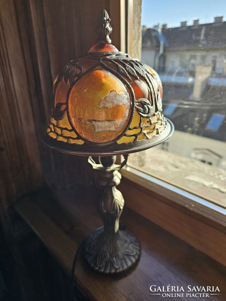 Amazing glass lamp (asztali lampa)