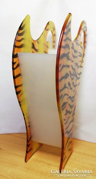 Mario Bizzotti moda mostra vase, Murano Italy, extremely rare