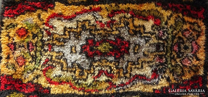 1K996 small tapestry carpet ~1940 52 x 72 cm