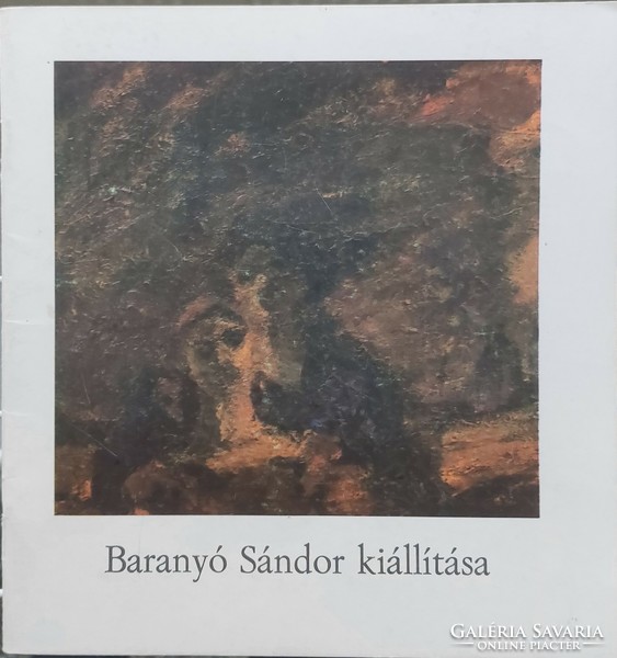 It is listed in the exhibition catalog of Sándor Baranyó's oxen