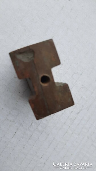 Bronze mini watch - jeweler's anvil