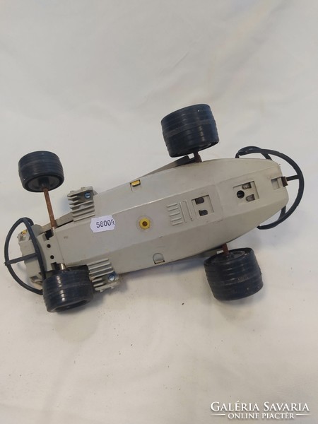 Retro metal toy racing car