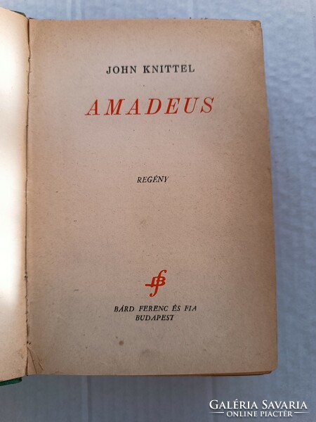 John Knittel: Amadeus