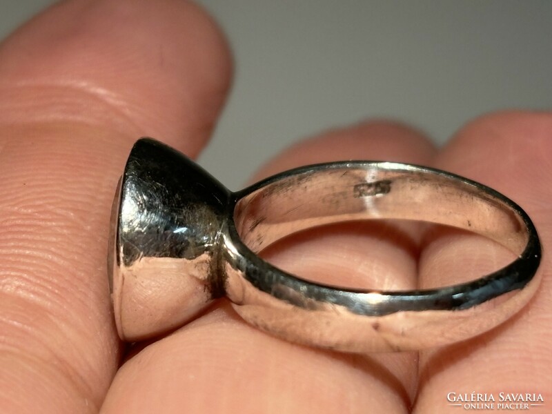 Szép Nagyköves 925-ős ezüst gyűrű 55-ös méretben! 5,3 gramm MOM környéke