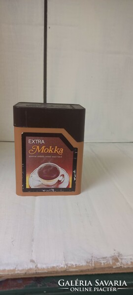 Retro coffee plastic box extra mocha